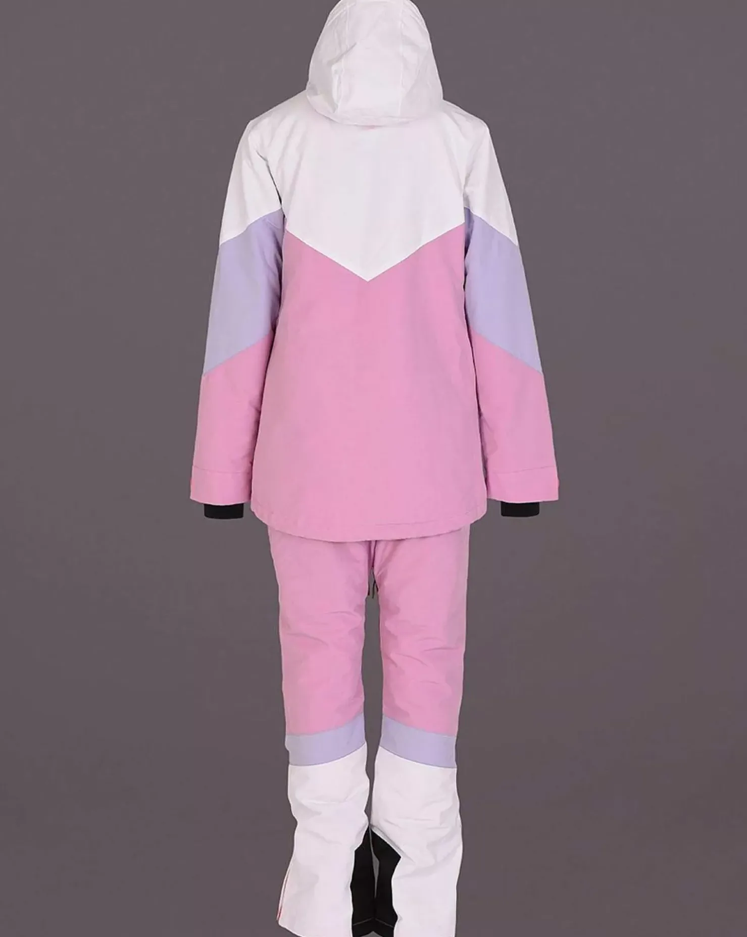 Women OOSC Snow Pants / Bibs>1080 Women'S Ski & Snowboard Pant - Pastel Pink, White & Pastel Purple