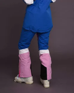 Women OOSC Snow Pants / Bibs>1080 Women'S Ski & Snowboard Pant - Pastel Pink, White & Blue