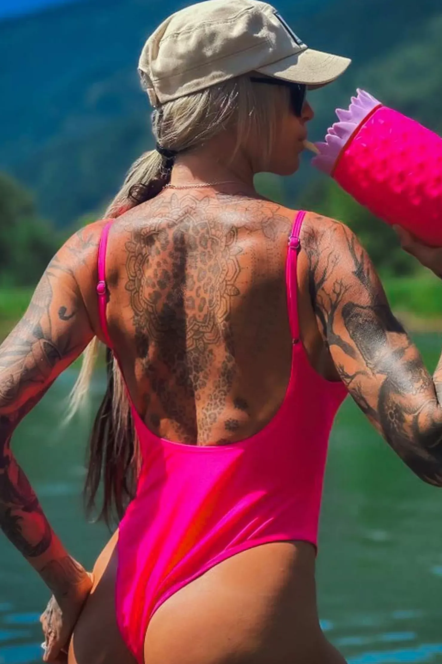Women OOSC Swimsuits>Baewatch Onepiece Swim Suit
