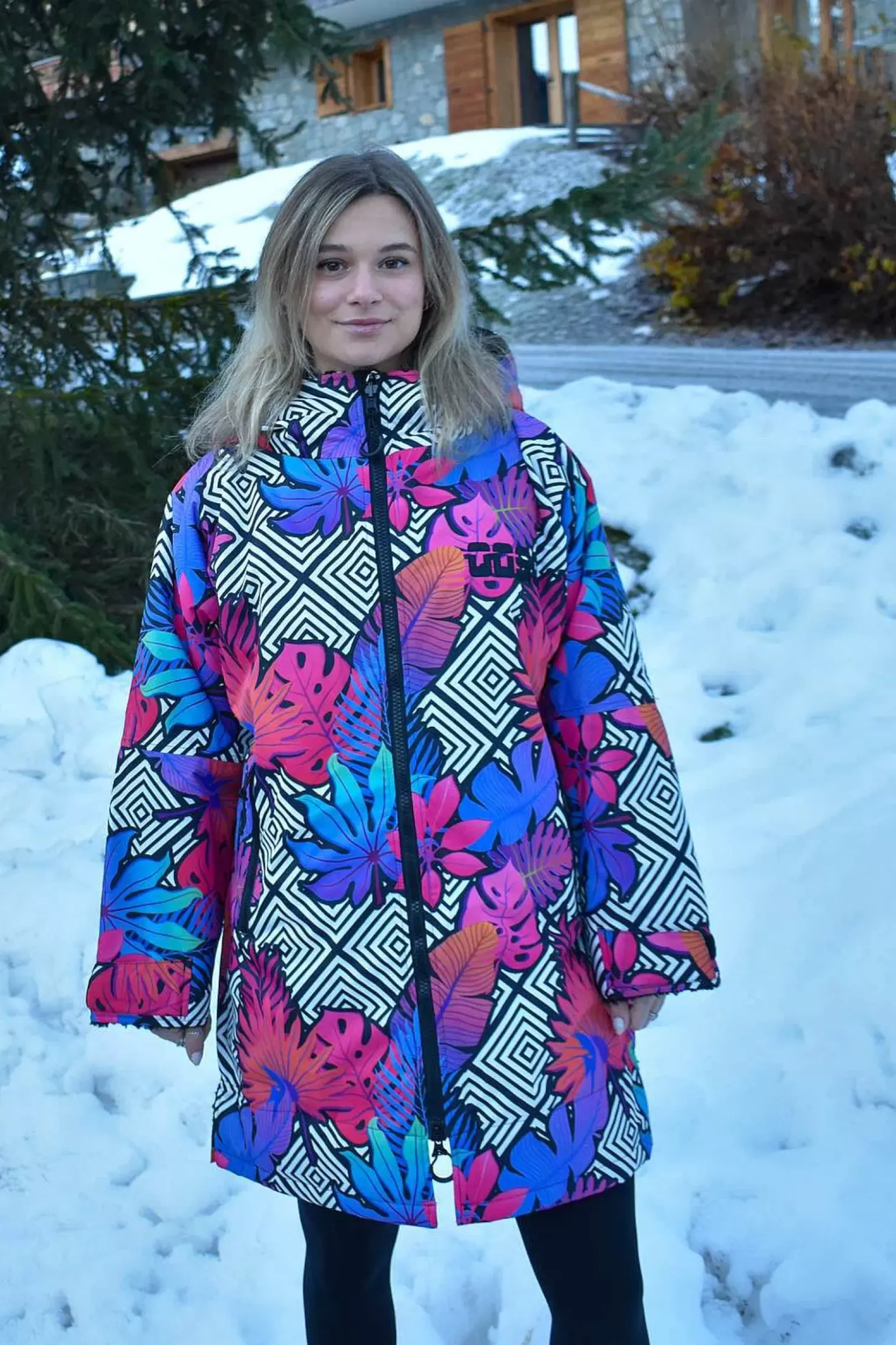 Men OOSC Changing Robes>B.I.G. P.O.P.P.A. Recycled Sherpa Lined Changing Robe - Women'S