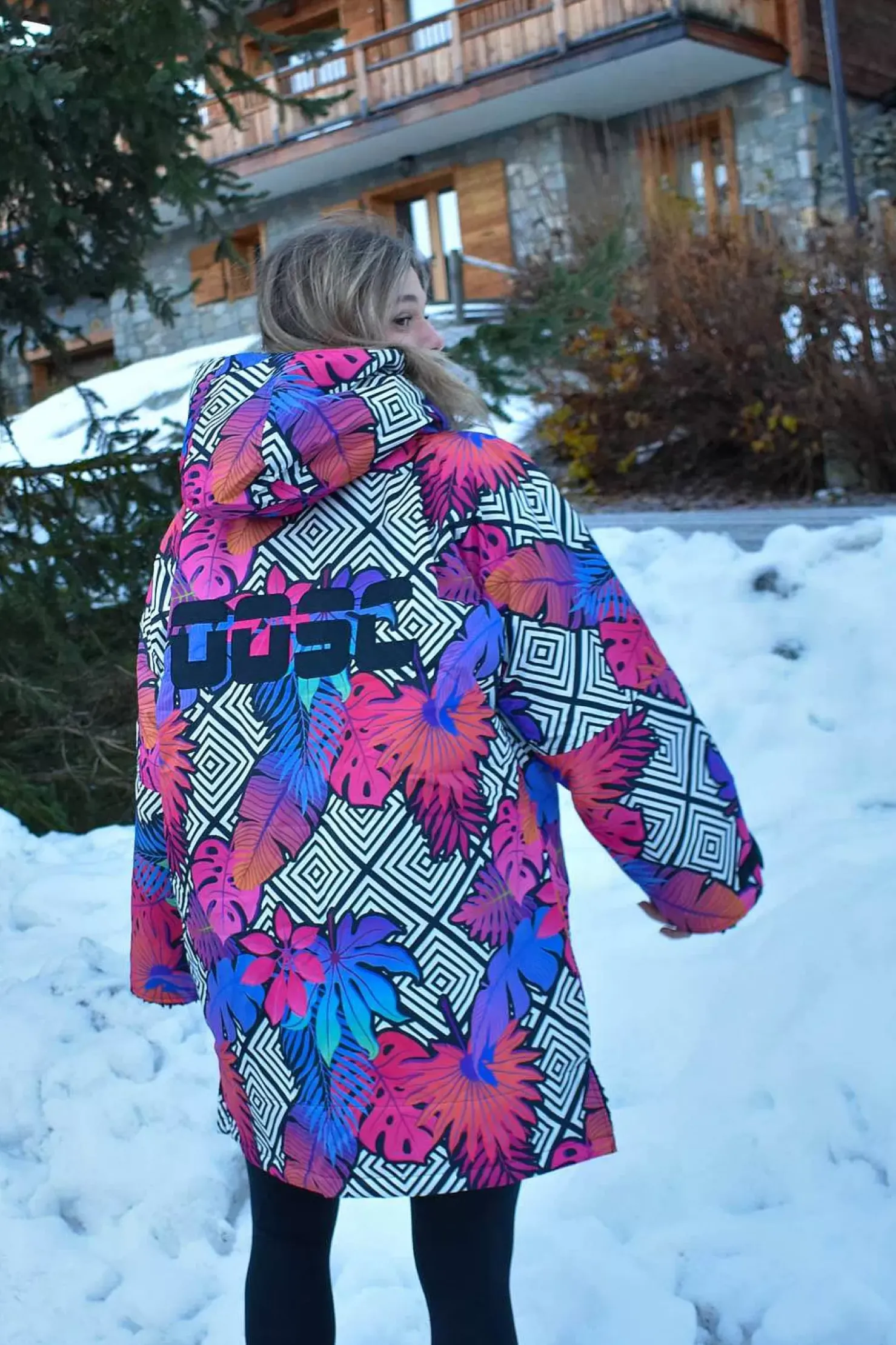 Men OOSC Changing Robes>B.I.G. P.O.P.P.A. Recycled Sherpa Lined Changing Robe - Women'S
