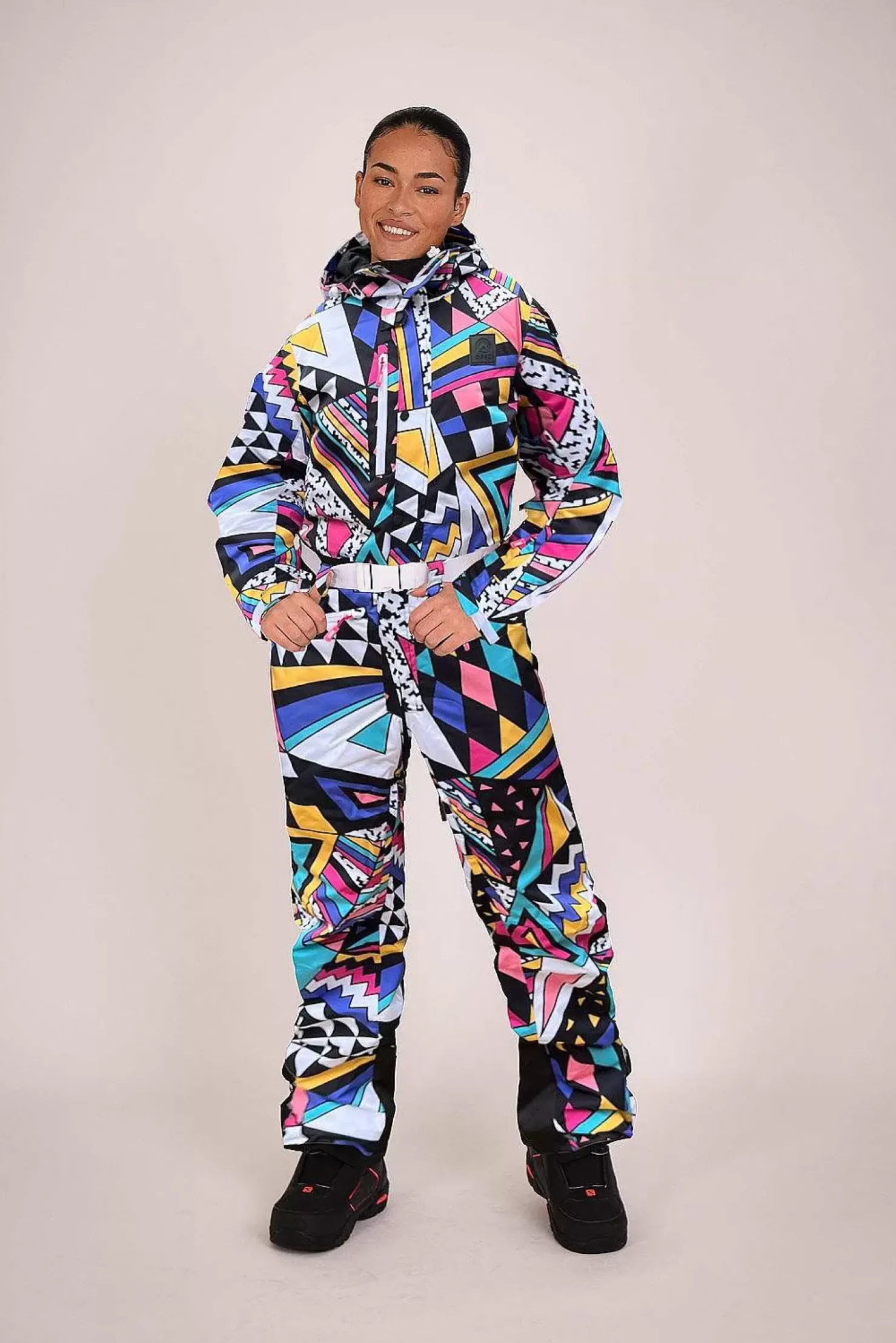 Women OOSC Ski Suits>Blades Of Glory Curved Female Ski Suit