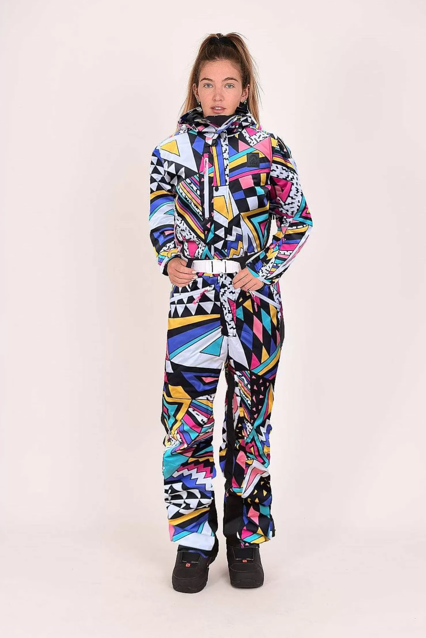 Women OOSC Ski Suits>Blades Of Glory Curved Female Ski Suit