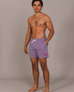 Men OOSC Swim Shorts>Checkmate Men'S Swim Shorts