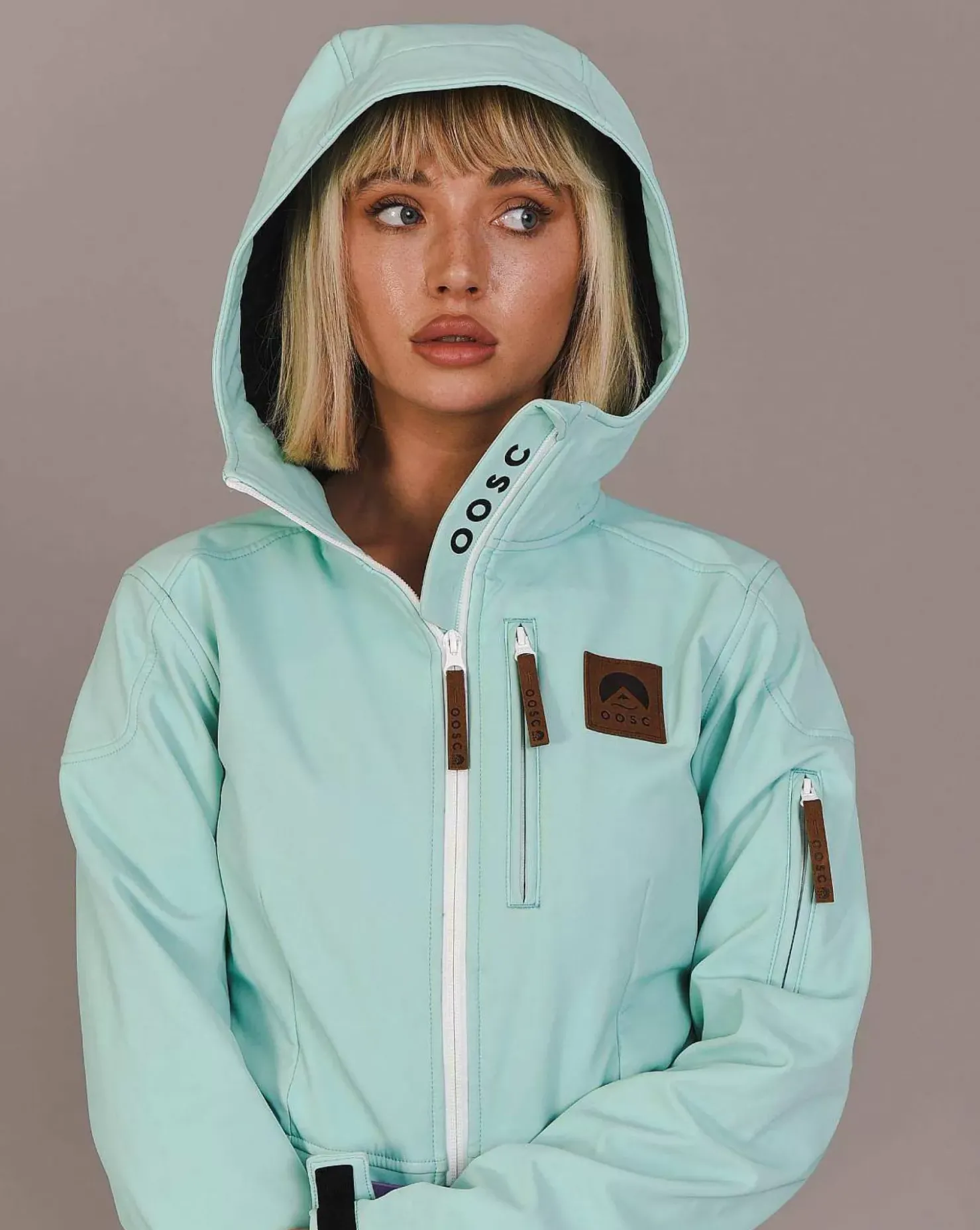 Women OOSC Chic Luxury>Chic Ski Suit - Mint