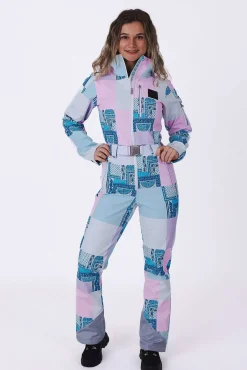 Women OOSC Chic Luxury>Chic Ski Suit - Patchwork
