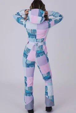 Women OOSC Ski Suits>Chic Ski Suit - Patchwork