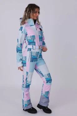 Women OOSC Ski Suits>Chic Ski Suit - Patchwork