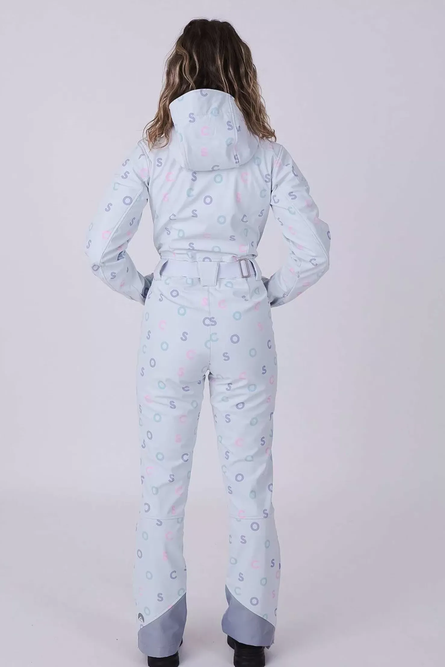 Women OOSC Chic Luxury>Chic Ski Suit - White Print