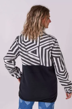 Women OOSC Fleece>Fall Line Fleece Black - Women'S