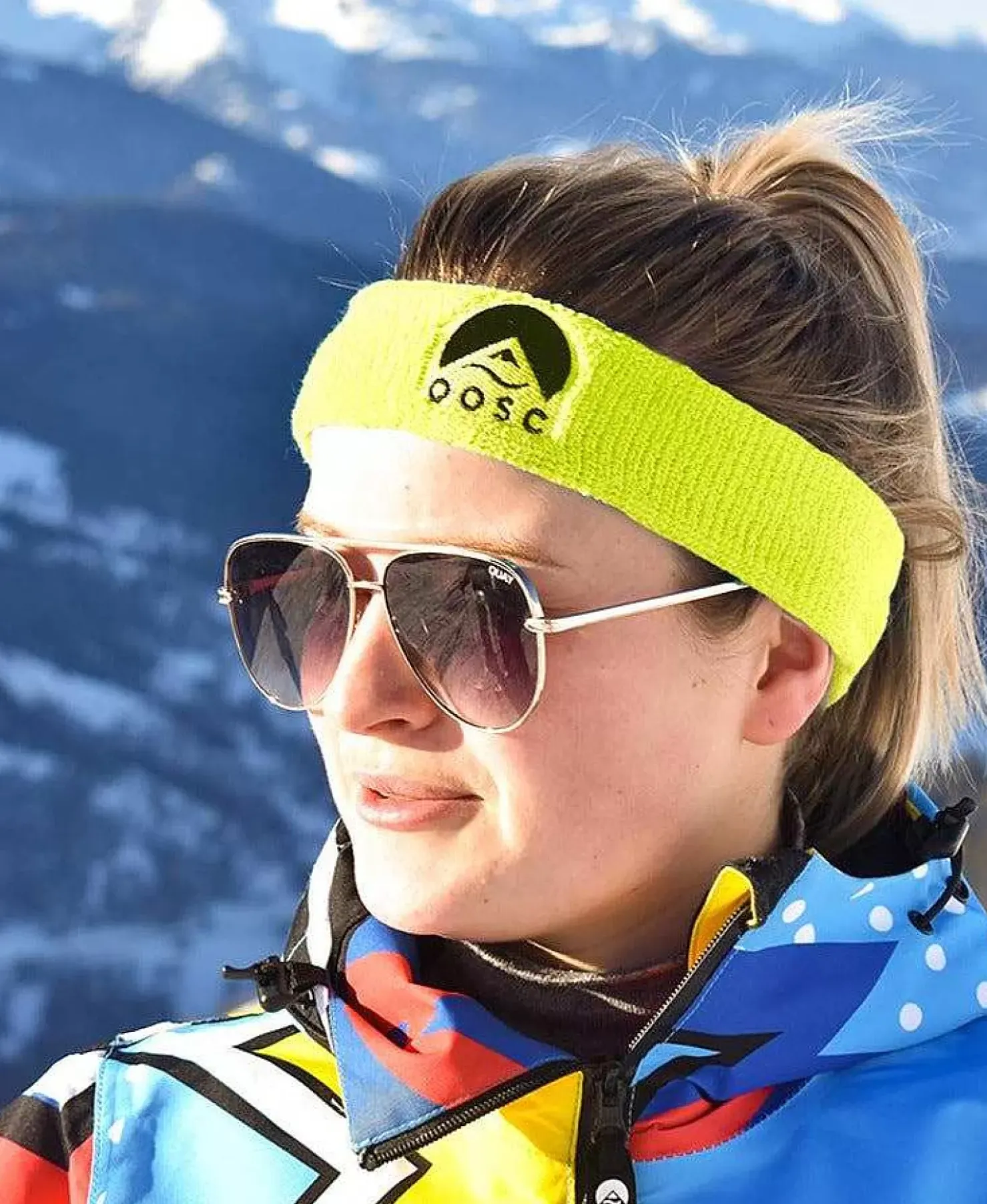 OOSC Headbands>Fluorescent Yellow Headband