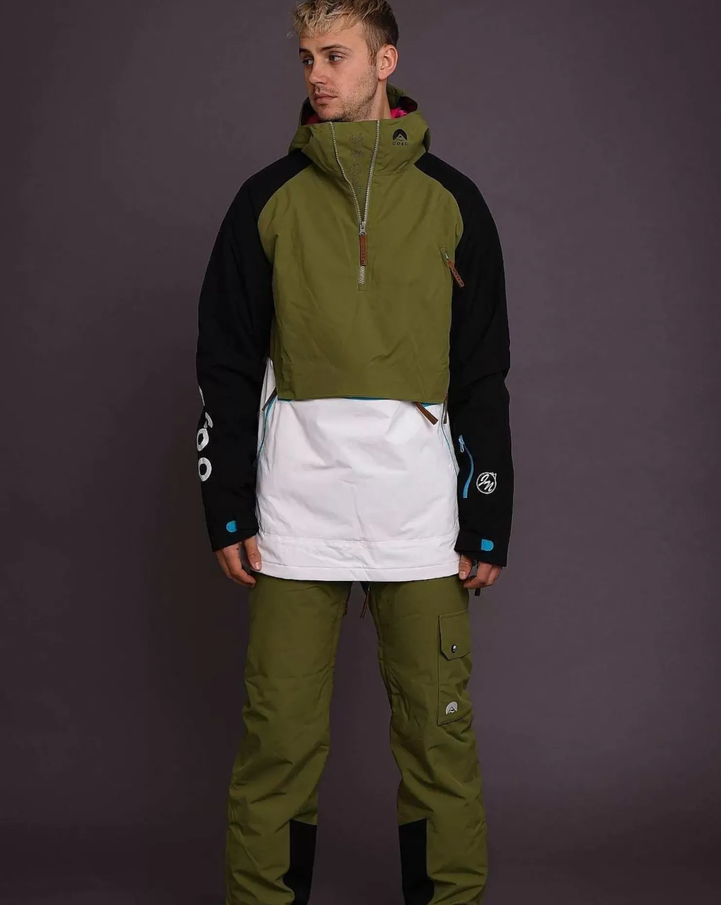 Men OOSC Snow Pants / Bibs>Fresh Pow Men'S Ski & Snowboard Pants - Khaki