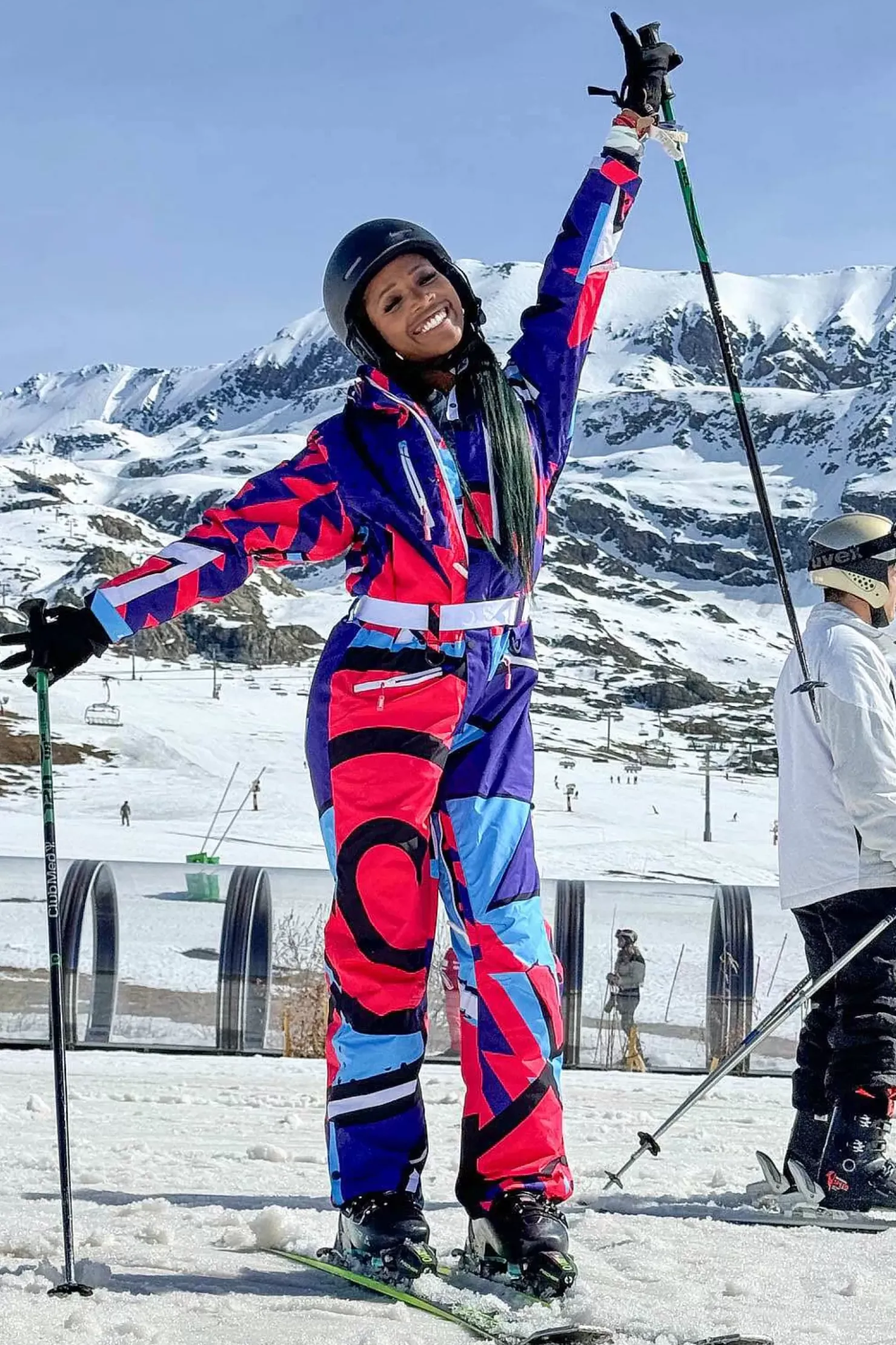 Women OOSC Ski Suits>Fresh Prince Curved Female Ski Suit
