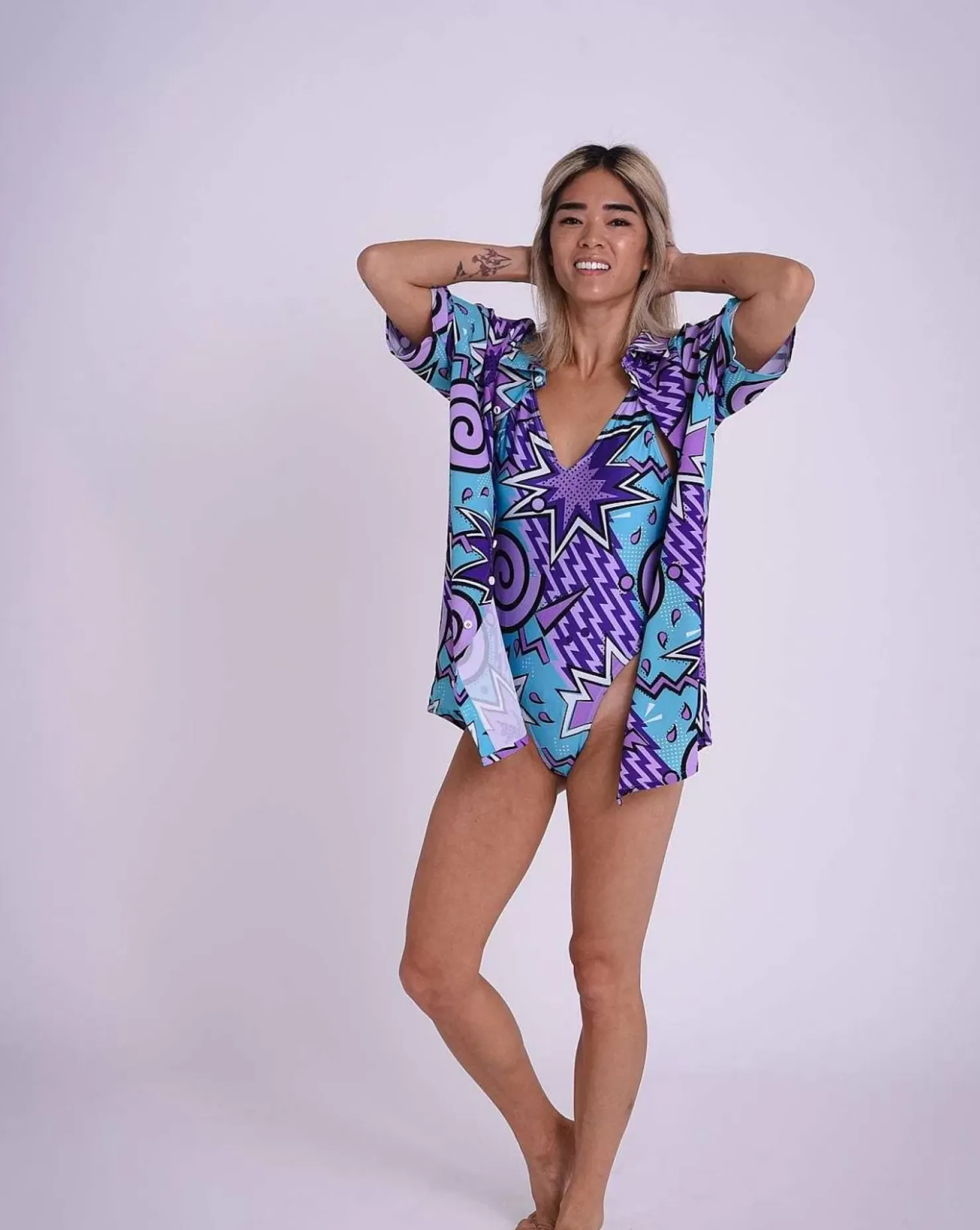 Women OOSC Swimsuits>Fresh Prince Onepiece Swim Suit