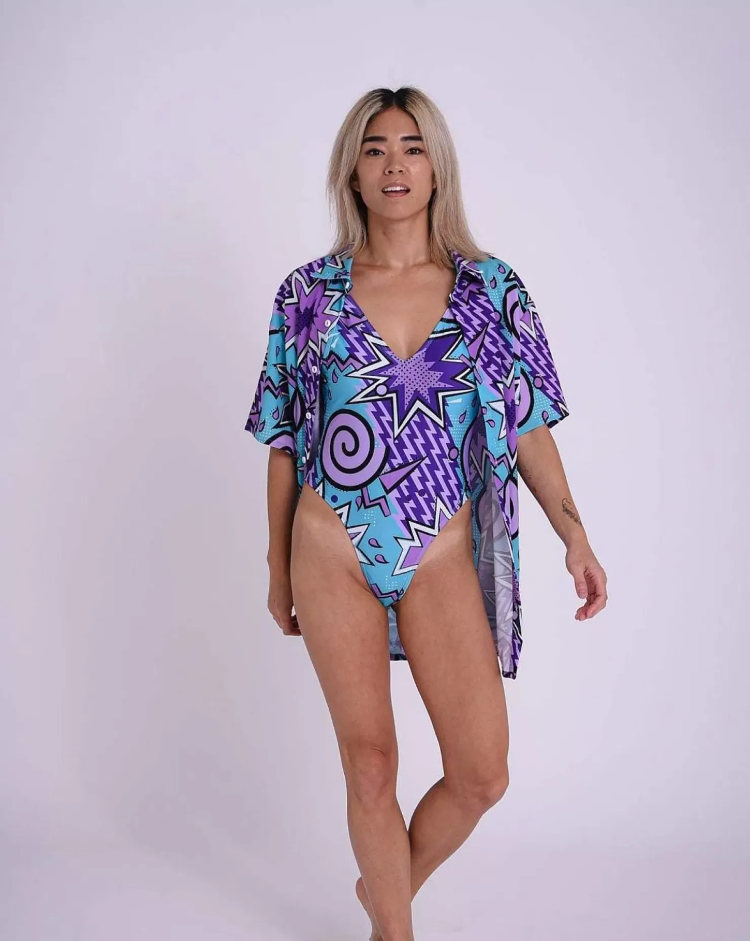 Women OOSC Swimsuits>Fresh Prince Onepiece Swim Suit