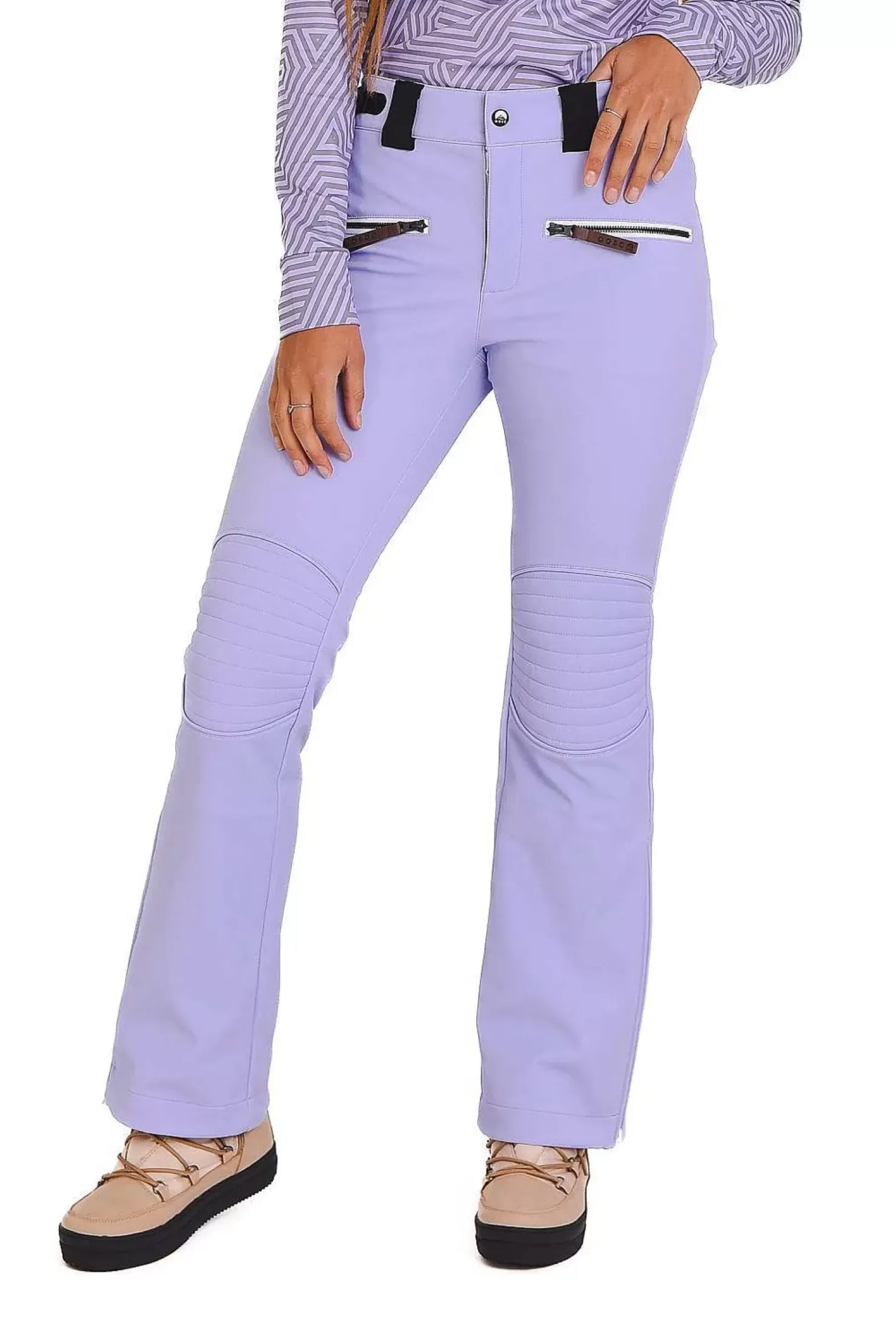 Women OOSC Chic Luxury>Lavender Chic Pants