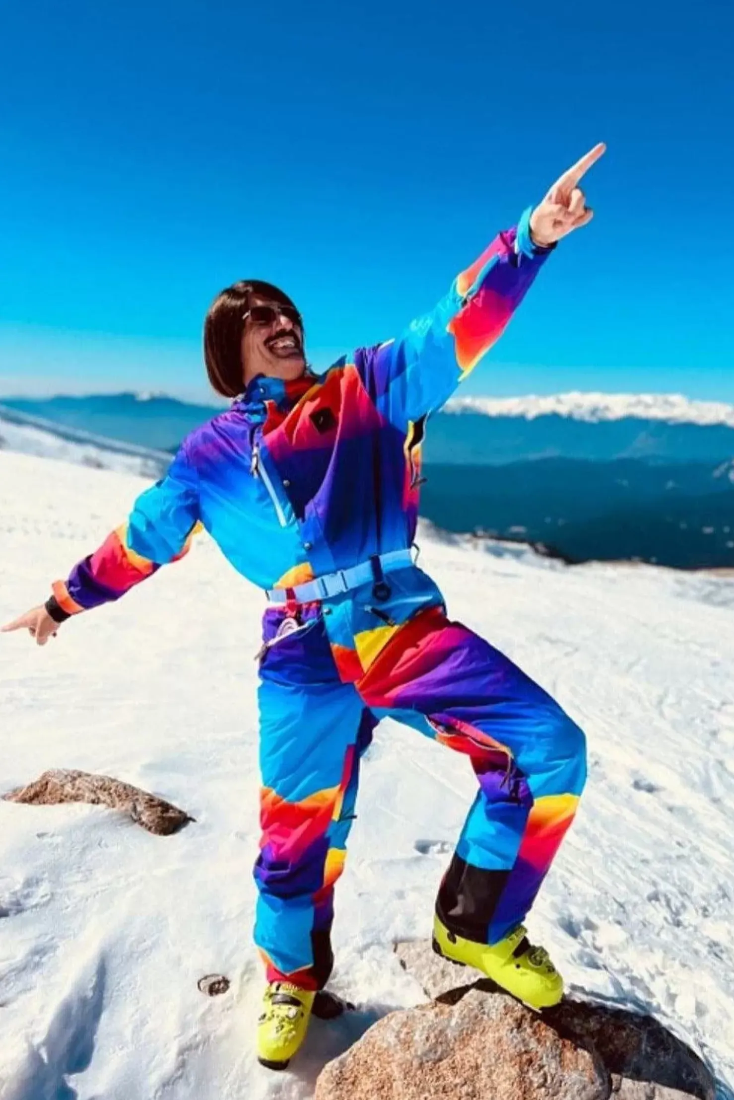 Men OOSC Ski Suits>Mambo Sunset Ski Suit - Men'S