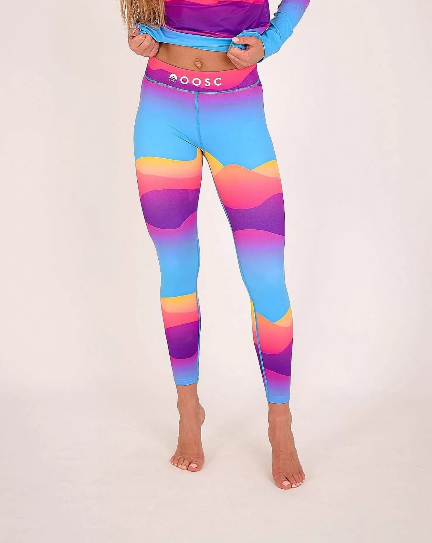 Women OOSC Baselayers>Mambo Sunset Women'S Base Layer Leggings