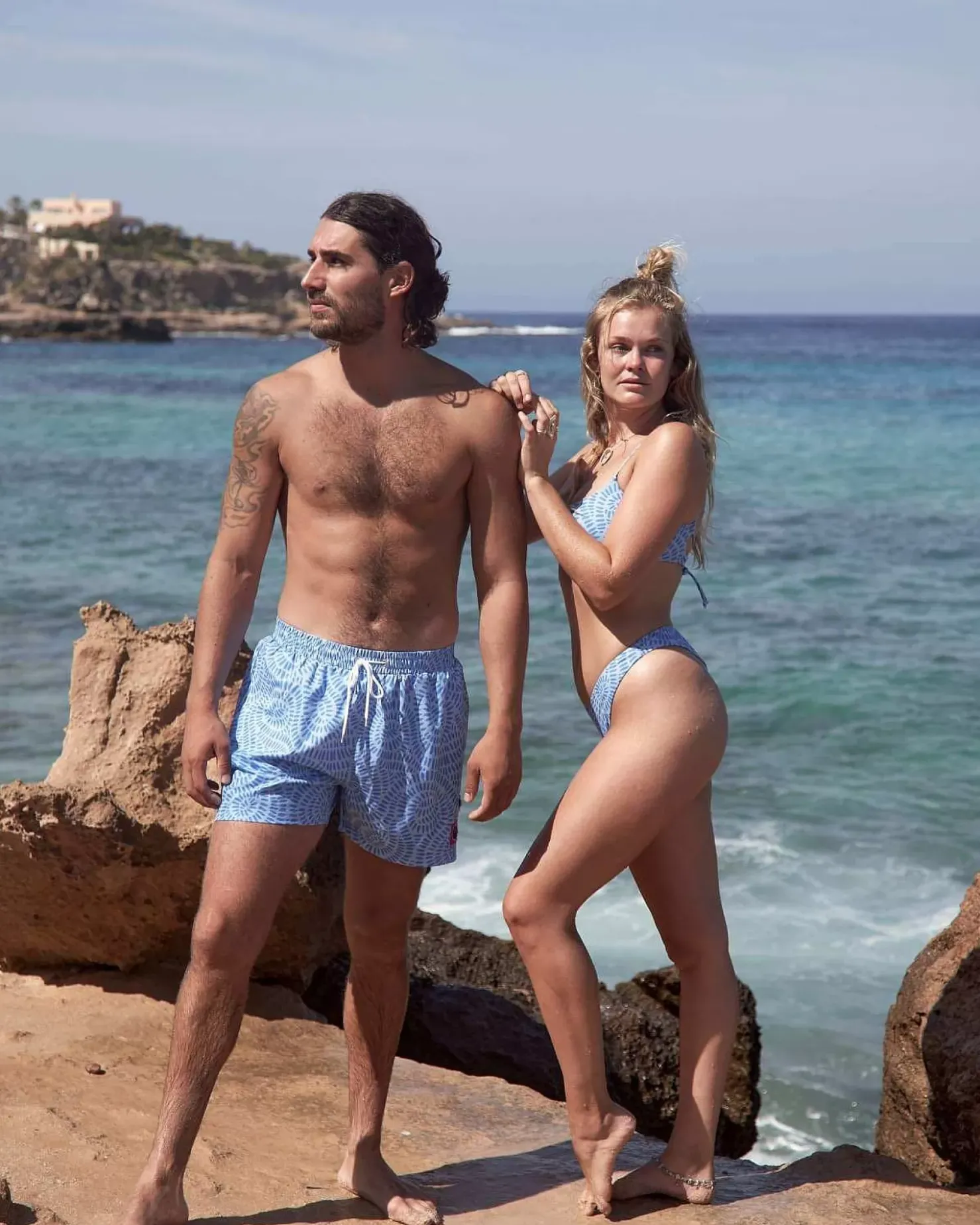 Men OOSC Swim Shorts>Moroccan Dream Men'S Swim Shorts