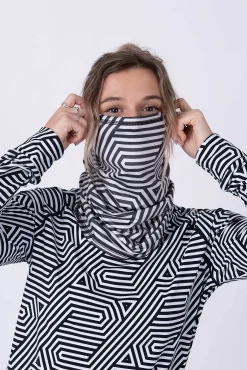 OOSC Neck Warmers>Neckwarmer - Fall Line Print