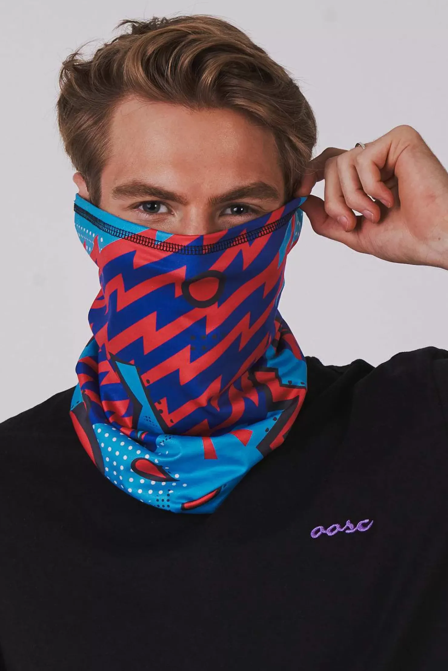 OOSC Neck Warmers>Neckwarmer - Fresh Prince Print