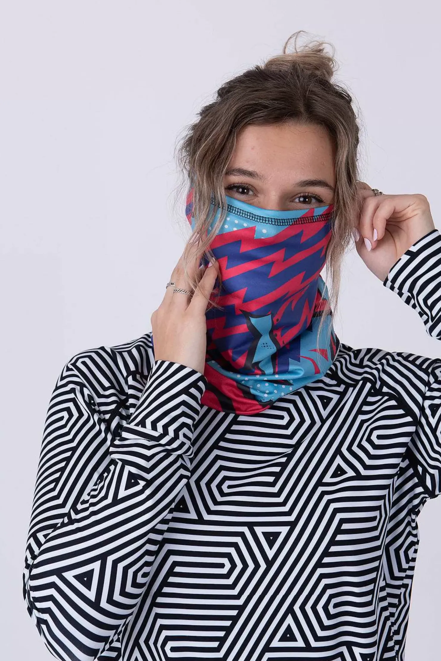 OOSC Neck Warmers>Neckwarmer - Fresh Prince Print