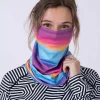 OOSC Neck Warmers>Neckwarmer - Mambo Sunset Print