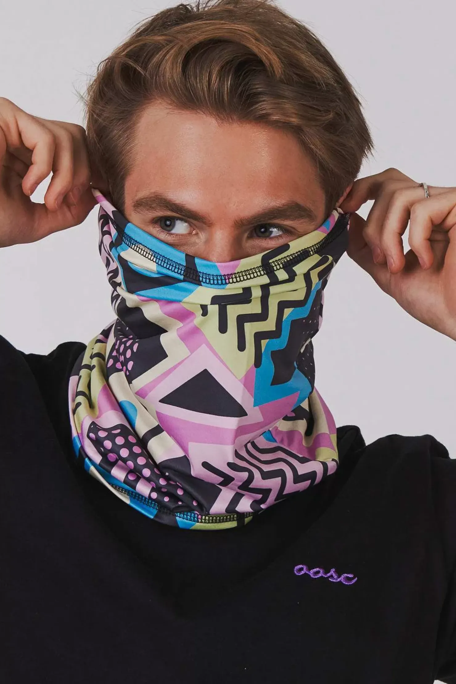 OOSC Neck Warmers>Neckwarmer - Saved By The Bell Print