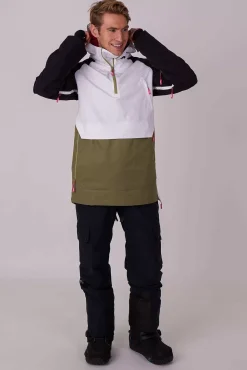 Men OOSC Snow Jackets>Sp Overhead Khaki