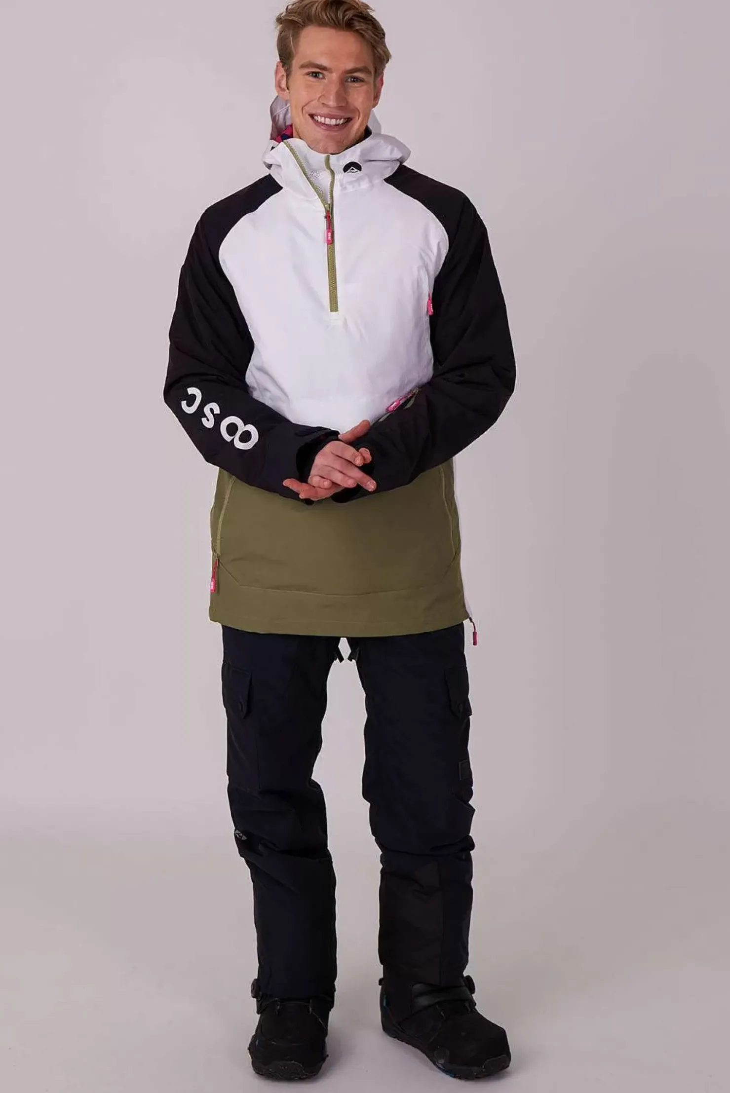 Men OOSC Snow Jackets>Sp Overhead Khaki