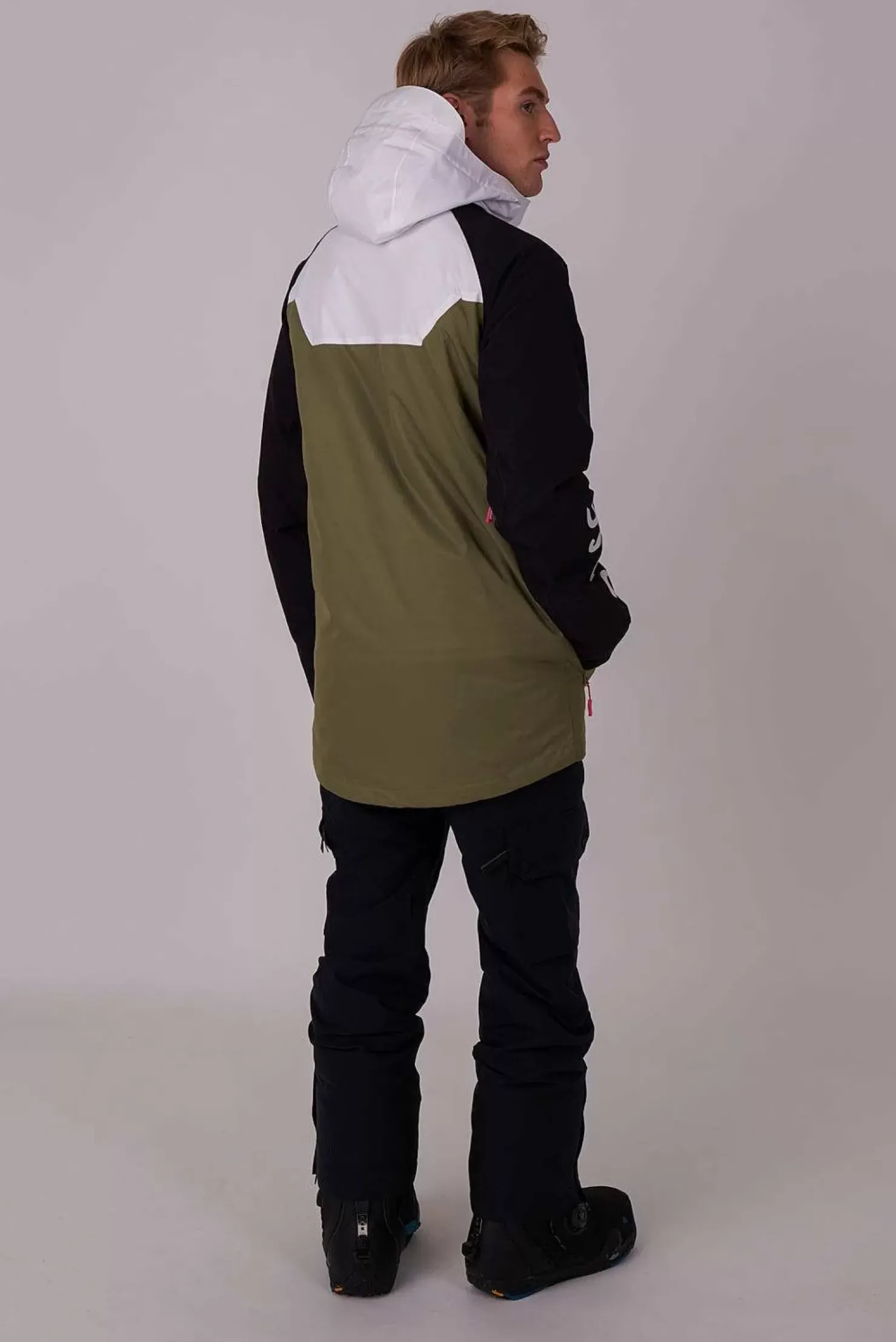 Men OOSC Snow Park Overhead Jackets>Sp Overhead Khaki