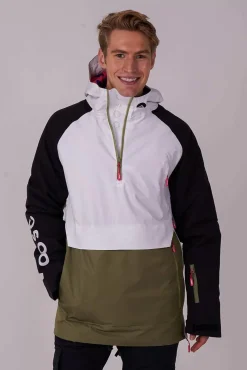 Men OOSC Snow Park Overhead Jackets><noscript><img width=