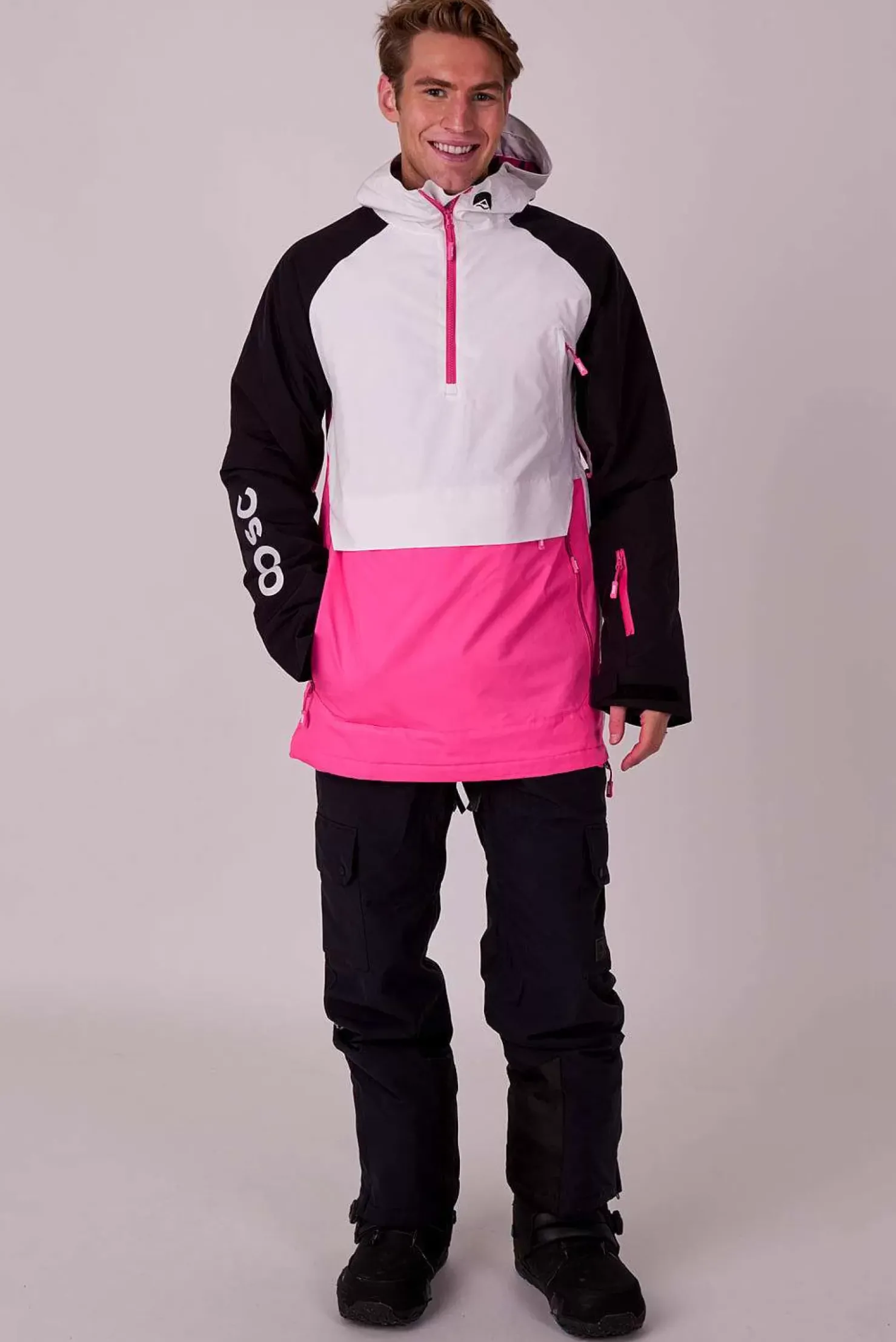 Men OOSC Snow Park Overhead Jackets>Sp Overhead Pink