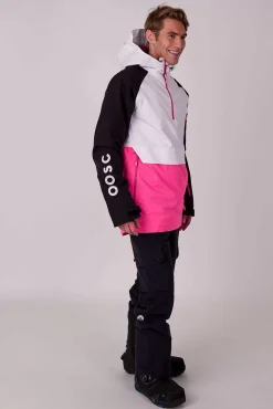 Men OOSC Snow Jackets>Sp Overhead Pink