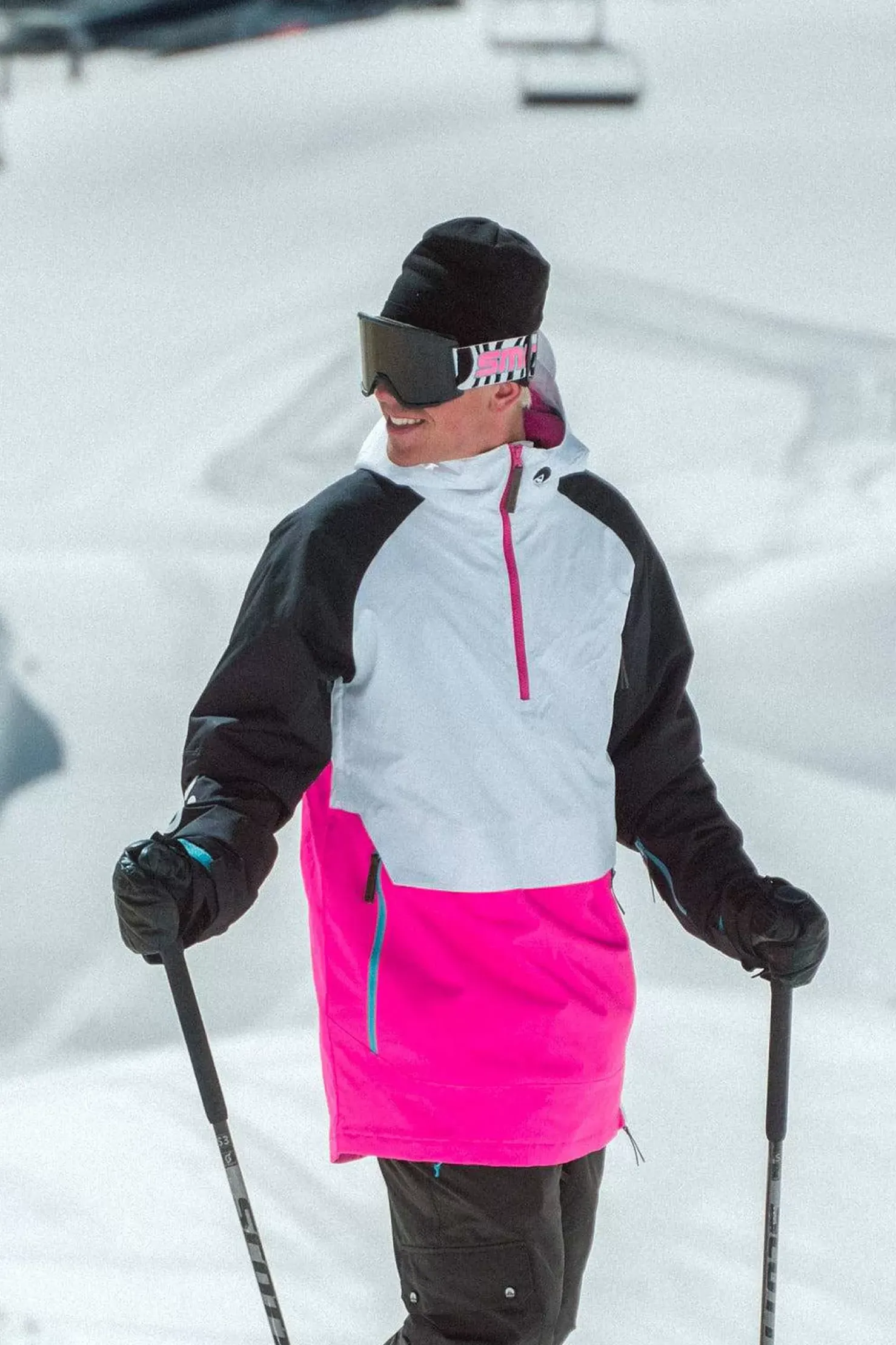 Men OOSC Snow Jackets>Sp Overhead Pink