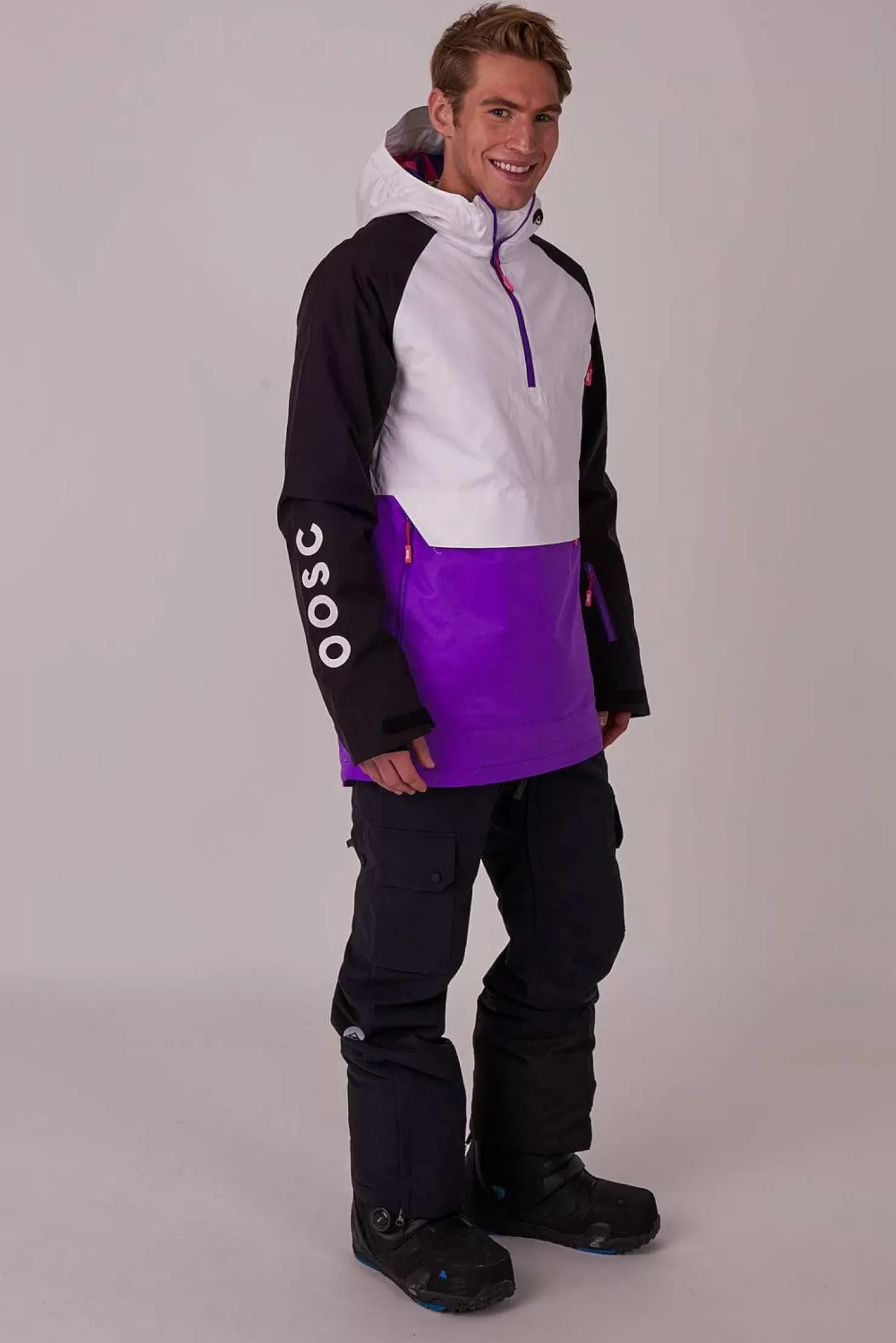 Men OOSC Snow Park Overhead Jackets>Sp Overhead Purple