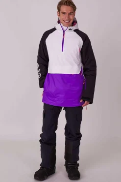 Men OOSC Snow Jackets>Sp Overhead Purple
