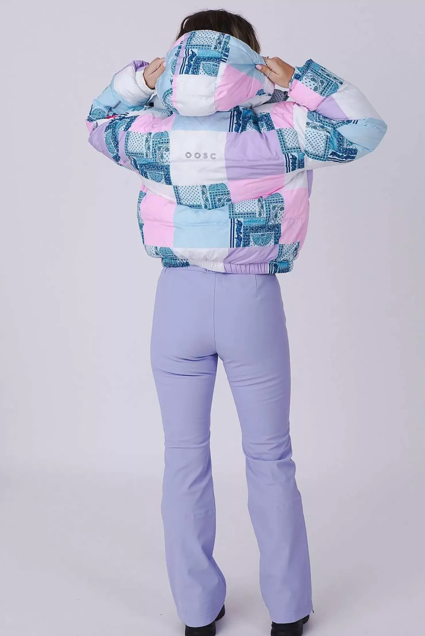 Women OOSC Chic Luxury>Patchwork Chic Puffer Jacket