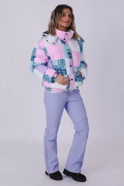 Women OOSC Chic Luxury>Patchwork Chic Puffer Jacket