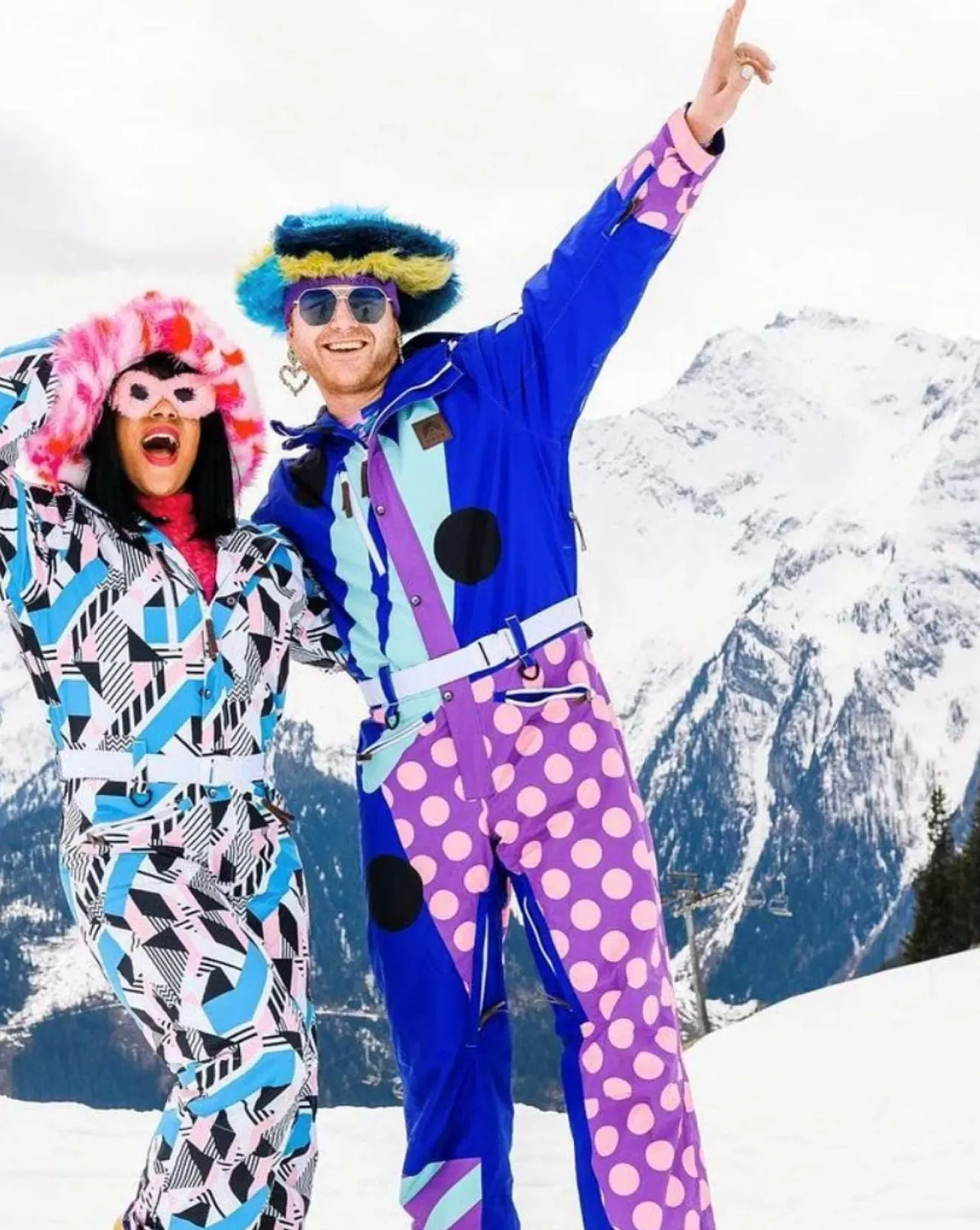 Men OOSC Ski Suits>Penfold In Blue Ski Suit - Men'S / Unisex