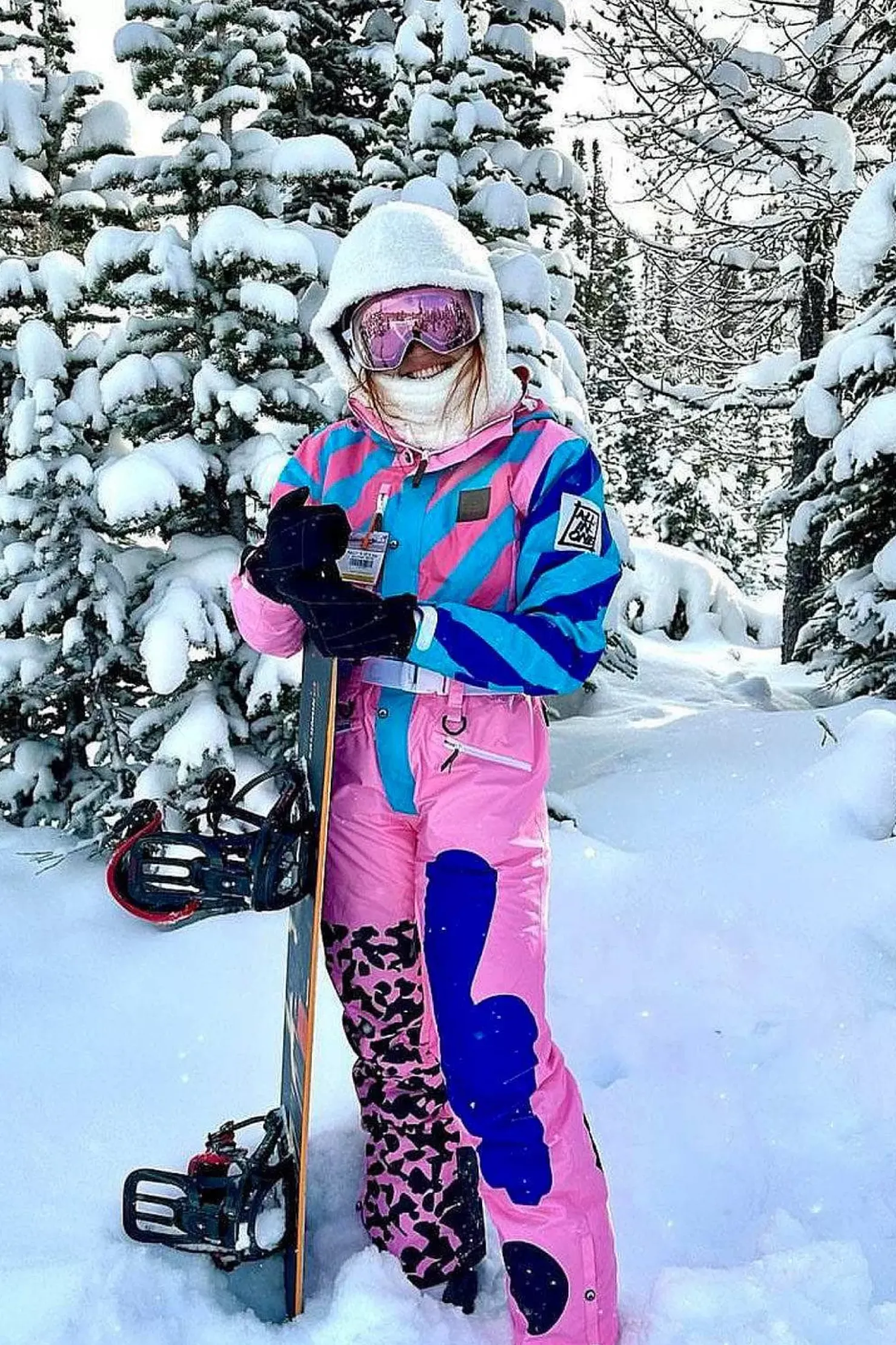Women OOSC Ski Suits>Penfold In Pink Ski Suit - Women'S
