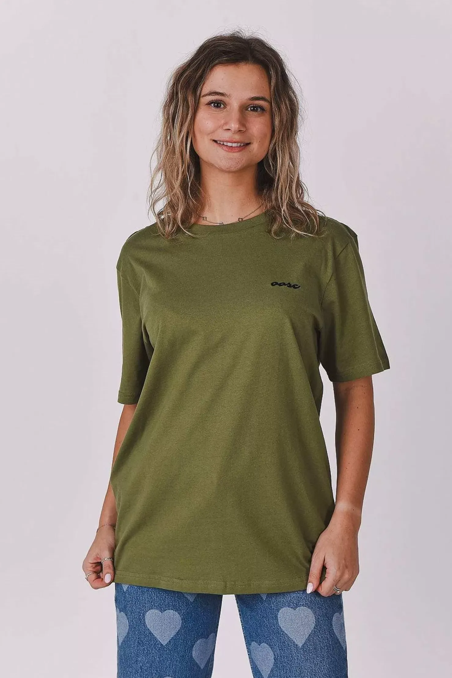 Women OOSC Tees>Penfold T-Shirt - Khaki