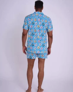 Men OOSC Summer Shirts>Poolside Men'S Short Sleeve Shirt