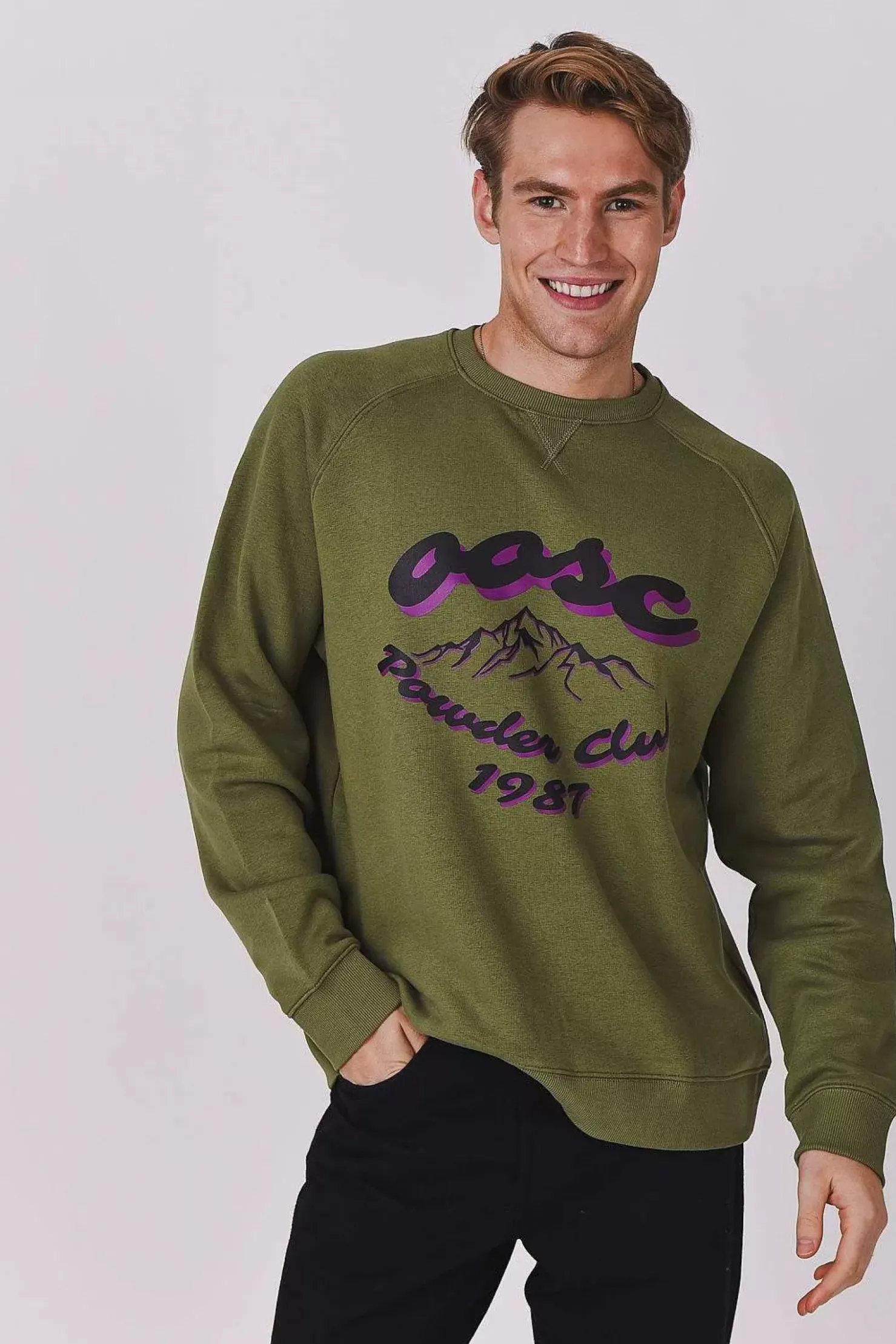 Men OOSC Sweats>Powder Club Sweatshirt