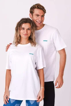 Women OOSC Tees>Powder Club T-Shirt - White
