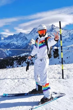 Men OOSC Ski Suits>Rainbow Road Ski Suit - Mens