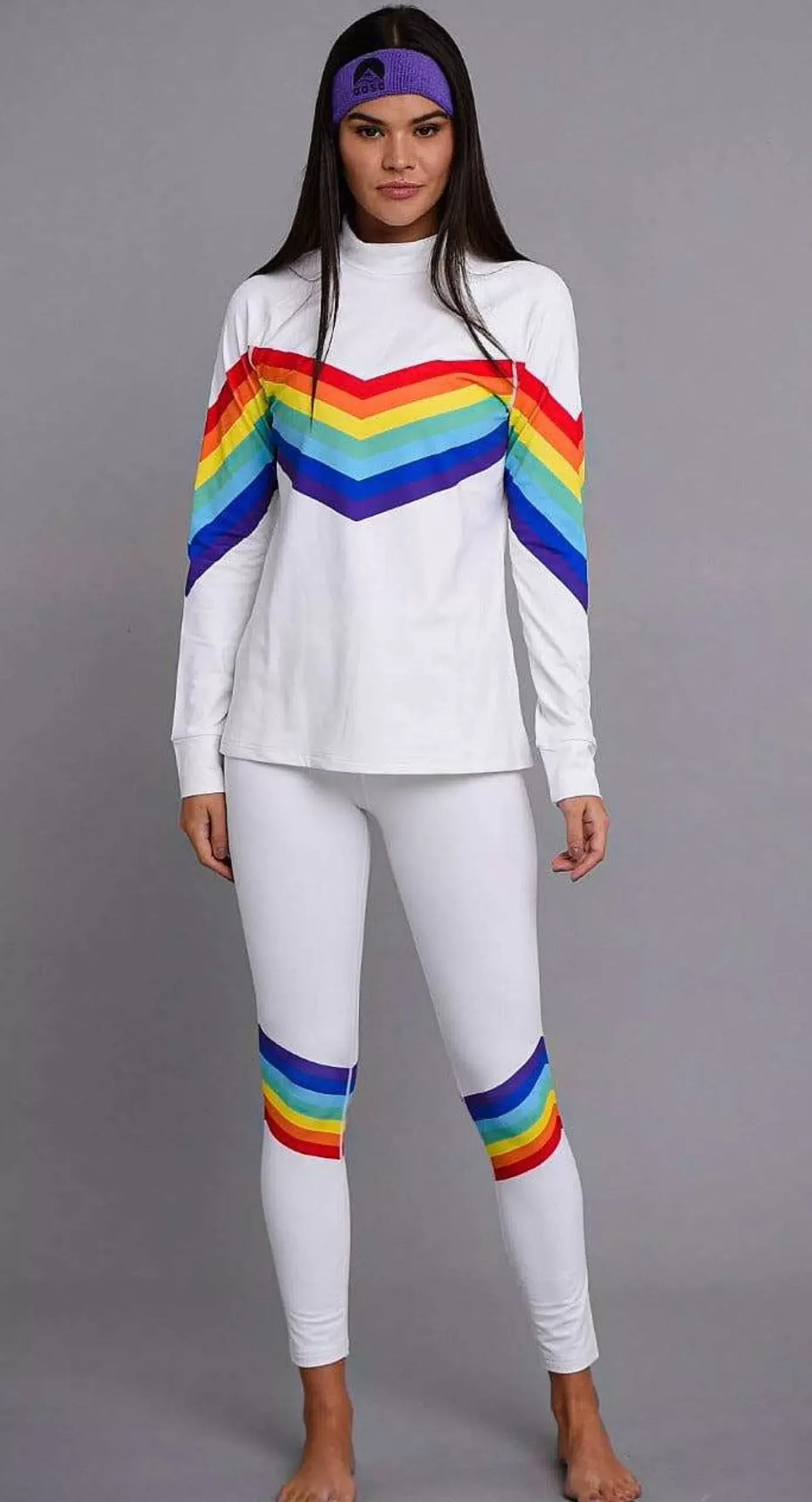 Women OOSC Baselayers>Rainbow Road Women'S Baselayer Leggings