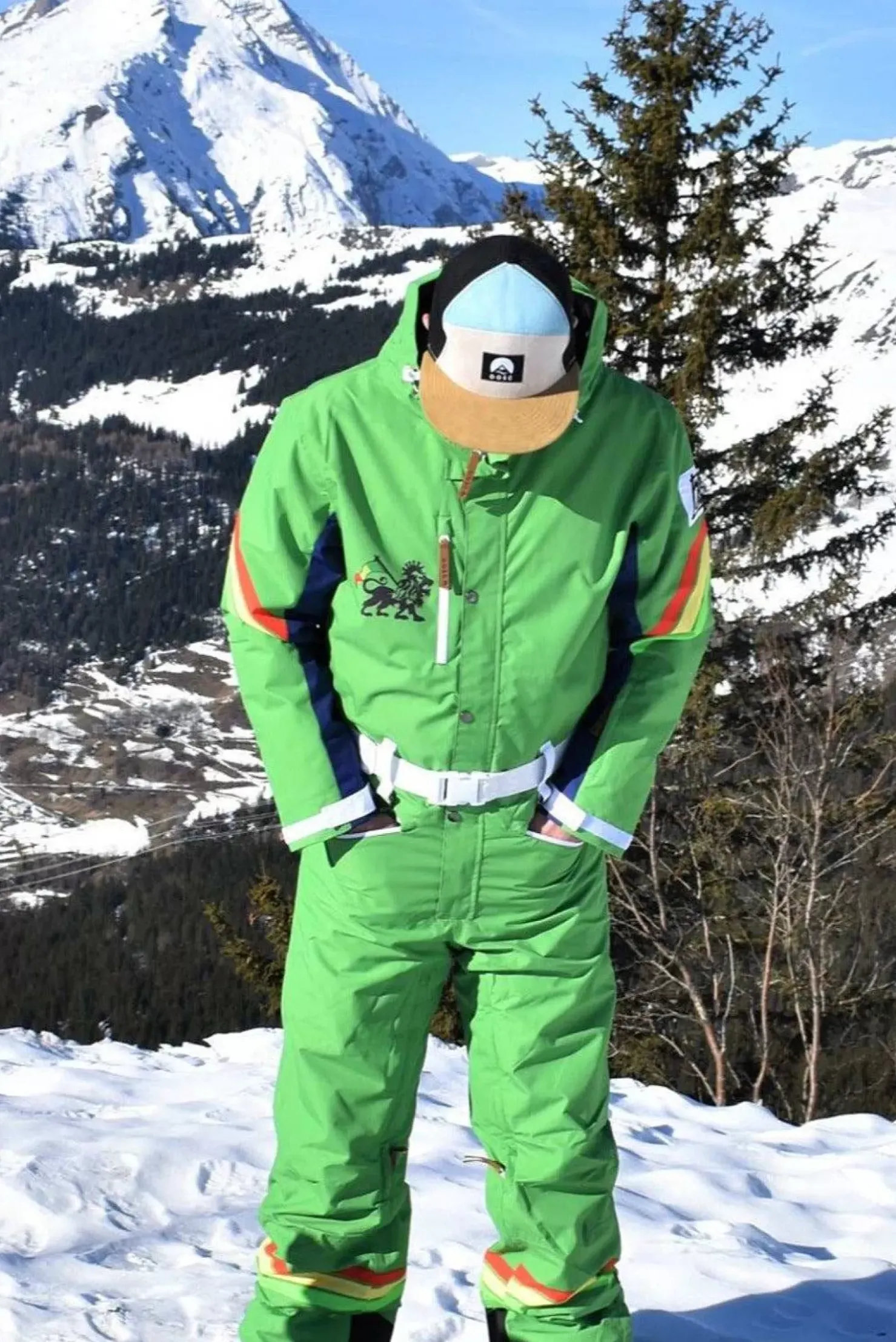 Men OOSC Ski Suits>Rastafaride Ski Suit - Men'S / Unisex