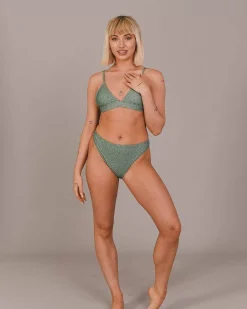 Women OOSC Bikinis>Sahara Sage Boost 'Em Up Bikini Top