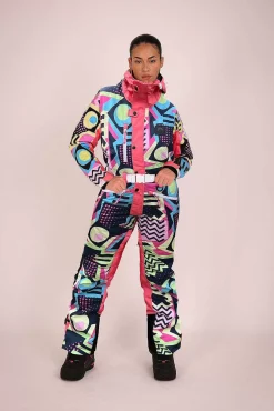 Women OOSC Ski Suits>Saved By The Bell Curved Female Ski Suit